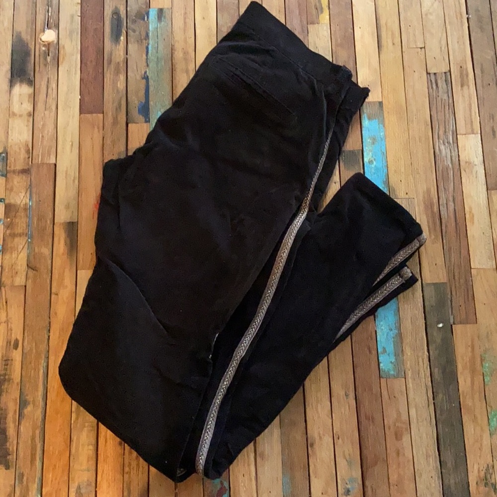 CURRENT/ELLIOTT Velvet Skinny Tuxedo Pants - Picture 6 of 6